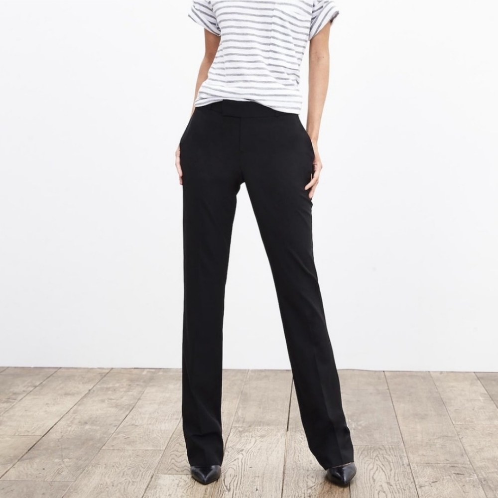 Banana Republic Martin Fit Black Pants